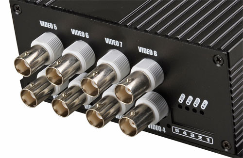 Fibra óptica convertidor de video HD 8ch puerto 1080p AHD CVI TVI 20km extensor Bnc