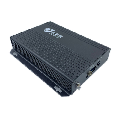 Convertidor de vídeo de fibra óptica de 4 canales de modo único Simplex 20 km FC con datos invertidos