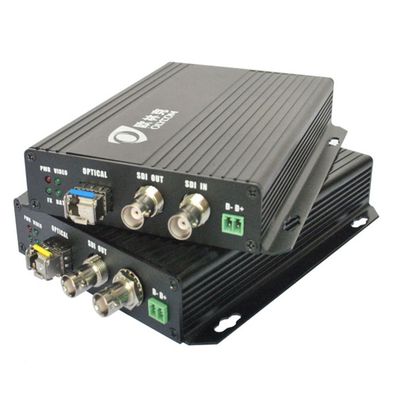 1 CH 3G SDI a LC Convertidor de fibra óptica hasta 20 km Extensor de fibra 3G SDI de SM Singer