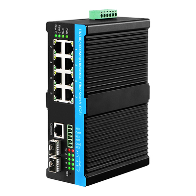 8 puertos Ultra PoE VLAN Switch administrado Gigabit Ethernet 802.3bt Compatible con el presupuesto de 720W