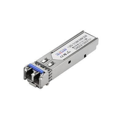 Mini conector unimodal del transmisor-receptor 1.25G 1310nm LC del módulo del GBIC SFP con DDM