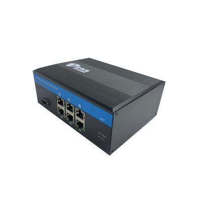 Interruptor de red de IP40 POE Gigabit Ethernet para el ambiente al aire libre duro