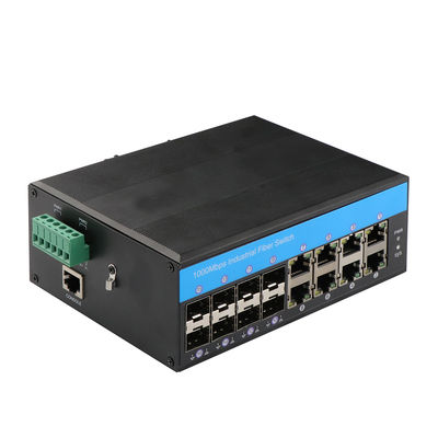IP40 puerto manejable del interruptor 8 con el puerto de la consola de AND1 de 8 de SFP puertos de la fibra