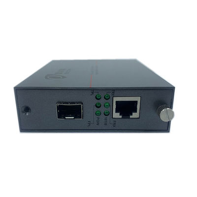 Tamaño de almacenador intermediario del chasis 128K del convertidor de Ethernet de la fibra óptica de Black Box DC5V1A medios