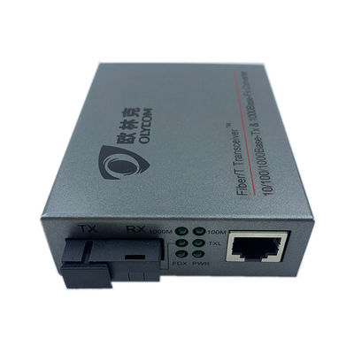 Cable de fribra óptica a una cara Rj45 al convertidor 1310nm TX 1550nm RX