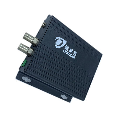 convertidor óptico de Digitaces del vídeo análogo 2ch en distancia de funcionamiento de la fibra los 80KM del milímetro