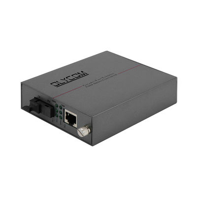 Ethernet rápida 1600byte al convertidor de Gigabit Ethernet, convertidor del solo modo del 100km medios