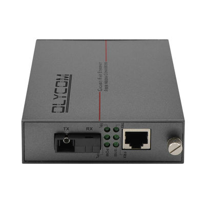 Ethernet rápida 1600byte al convertidor de Gigabit Ethernet, convertidor del solo modo del 100km medios