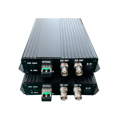 Transmisor óptico y receptor del vídeo del puerto 3G-SDI de BNC con 2 la ranura de la salida DC12V SFP del SDI