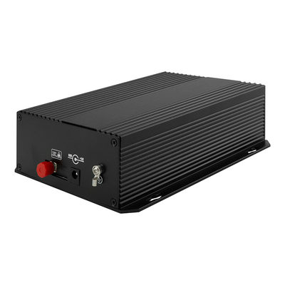 8 medios tipo independiente del convertidor DC12V de BNC de video de los datos de la fibra portuaria de Ethernet