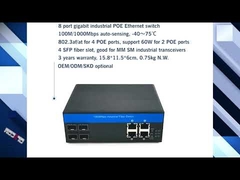 RoHS 4 Port Gigabit Ethernet Switch , Standard Poe Switch Auto MDI/MDIX