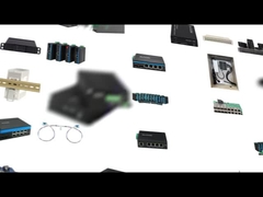 Interruptor industrial de Ethernet del gigabit