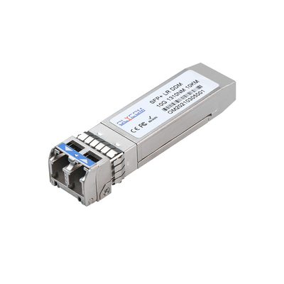 10G SFP Modulo LC Modulo único 1310Nm 10Km DDM 10GBase-LR SFP + Transceptor para interruptor abierto