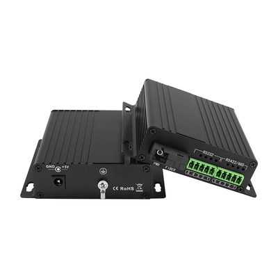 Convertidor de medios de fibra en serie RS485 RS422 RS232 SC 20 km para RTU HOST SCADA
