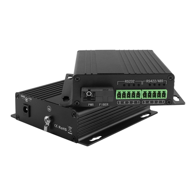 Convertidor de medios de fibra en serie RS485 RS422 RS232 SC 20 km para RTU HOST SCADA