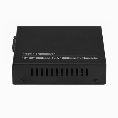 1G Convertidor Ethernet de fibra óptica SFP no administrado Tamaño mini Negro DC5V