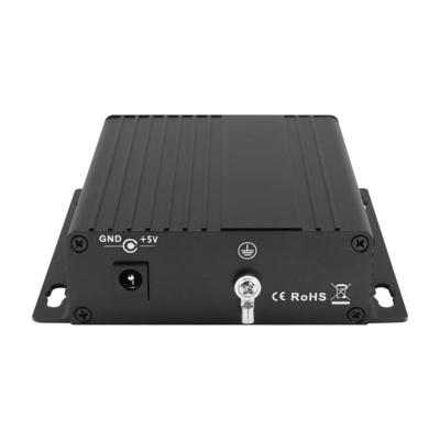 Multimodo RS232 Convertidor en serie Fibra óptica 850nm Duplex Port SC montado en la pared