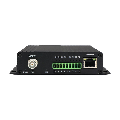 Video Bidi RS485 RS422 Ethernet de datos Convertidor de fibra óptica FC 40KM Apoyo OEM