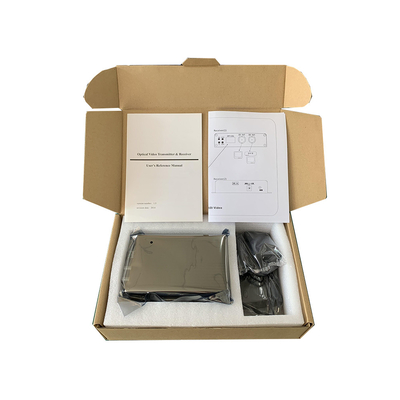 Video Bidi RS485 RS422 Ethernet de datos Convertidor de fibra óptica FC 40KM Apoyo OEM