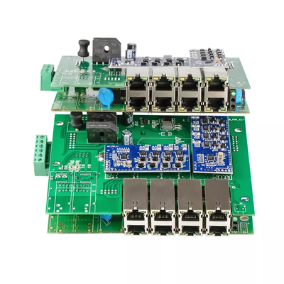 16 puertos Gigabit Managed PoE Switch 802.3at estándar 8 ranuras ópticas SFP 240W presupuesto