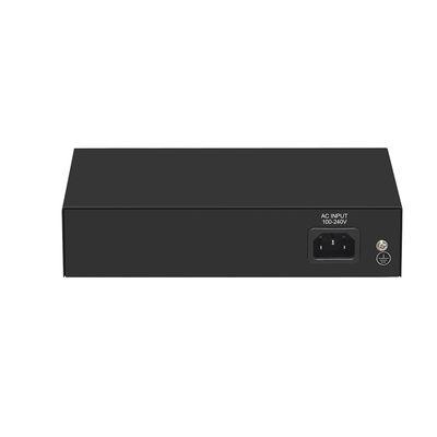 8 Puertos PoE Switch 10/100M Ethernet rápido VLAN de 250 metros PoE Distancia entrada AC no gestionada