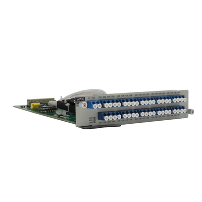 1U rack 100 GHz AWG 40 Longitudes de onda Multiplexing/Demultiplexing Card para sistemas DWDM de alta capacidad
