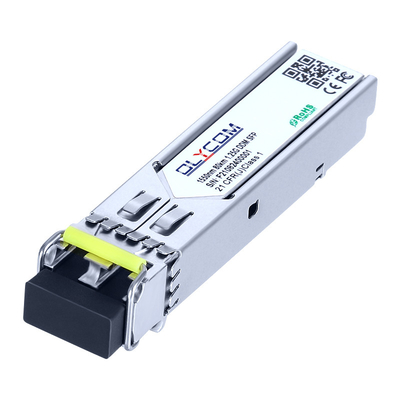 Cisco Compatible 1.25G 80KM Transceptor SFP SM 1550nm módulo óptico SFP de doble Gigabit