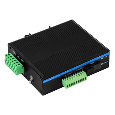 Modem de fibra óptica de serie industrial RS232/RS485/RS422 SM MM Modem óptico de fibra óptica