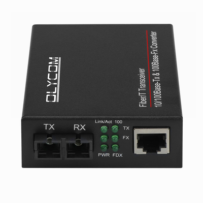 Transceptor de fibra óptica de 10/100mbps y convertidor de medios de 1310nm