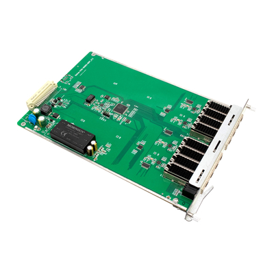 Transmisión DWDM/CWDM 8*Sfp+ 10G OTU Tarjeta de transpondedor banda C 50GHz 96 ondas