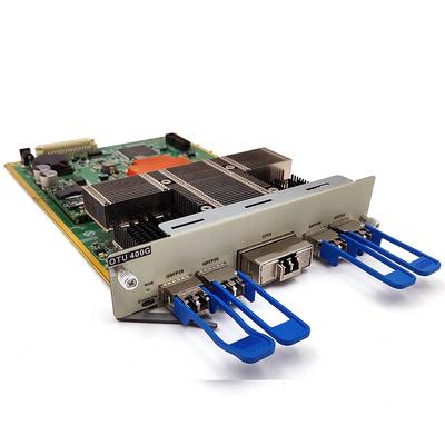 Tarjeta CFP2 coherente 400G 4*QSFP28 OTU para transmisión sintonizable de 96 ondas en banda C