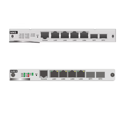 Tarjeta de servicio de gestión de red DWDM Serie OM3800 Soporte de inicio de sesión web 100M Puerto RJ45 de fibra