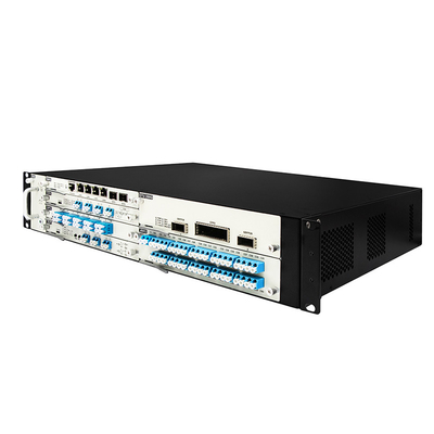 Sistema de transporte óptico de rack DWDM 2U 8 ranuras para tarjetas de servicio completas de la serie OM3800