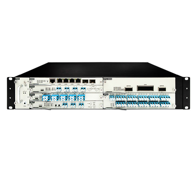 Sistema de transporte óptico de rack DWDM 2U 8 ranuras para tarjetas de servicio completas de la serie OM3800