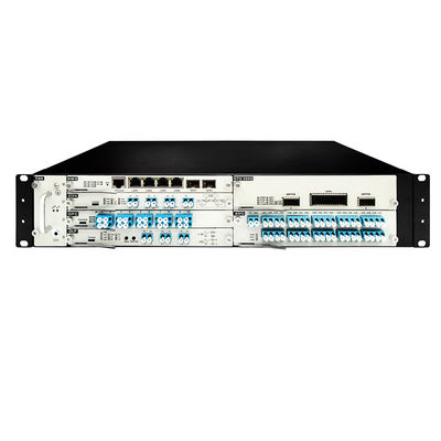 Sistema de transporte óptico de rack DWDM 2U 8 ranuras para tarjetas de servicio completas de la serie OM3800