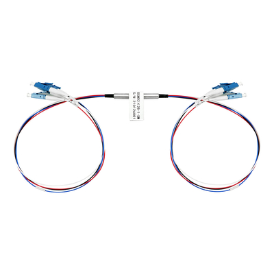 D2×2B Desvío mecánico interruptor óptico LC conector de modo único conexión cruzada