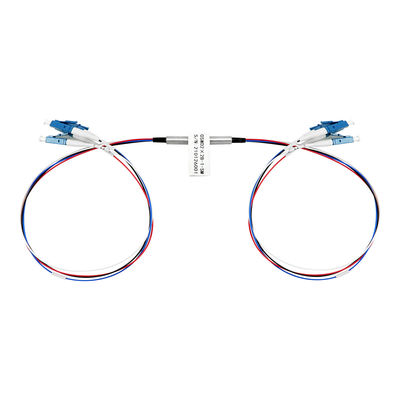 D2×2B Desvío mecánico interruptor óptico LC conector de modo único conexión cruzada