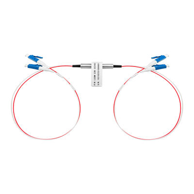 D2×2B Desvío mecánico interruptor óptico LC conector de modo único conexión cruzada