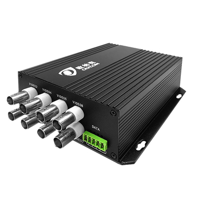 Convertidor óptico digital de datos y vídeo RS422 para cámara PTZ AHD/HD Video DC12V
