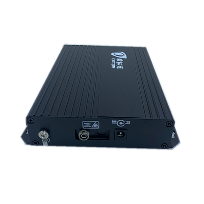 4 puertos BNC Video RS485 Convertidor óptico digital de datos 720P montado en el bastidor DC5V
