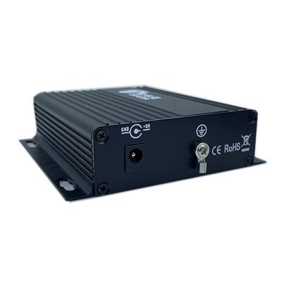 2 puertos CCTV convertidor de video analógico de fibra óptica 720P DC5V FC/SC/ST conector