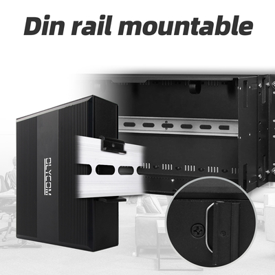 5 puertos Gigabit Interruptor POE no administrado DC48-52V Interruptor Ethernet de alimentación para uso al aire libre