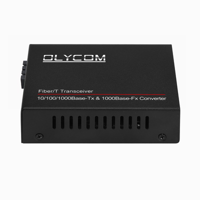 Convertidor de medios de Ethernet de fibra óptica de Gigabit Gigabit SFP Chasis no administrado montado