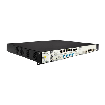 19 pulgadas 1U montado en el bastidor 4 ranuras CWDM de servicio múltiple inteligente DWDM / OTN Plataforma de transmisión doble fuente de alimentación