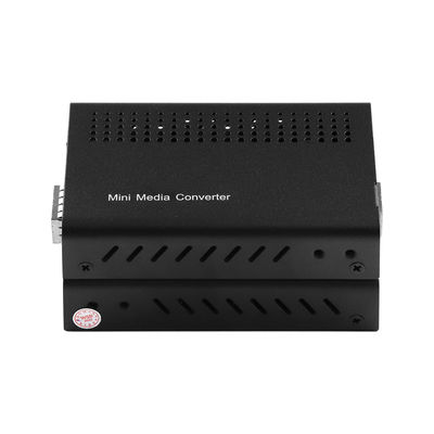Mini 10G Media Converter No Administrado SFP+ Fibra Óptica a 10GBase-T Montable en Rack CE