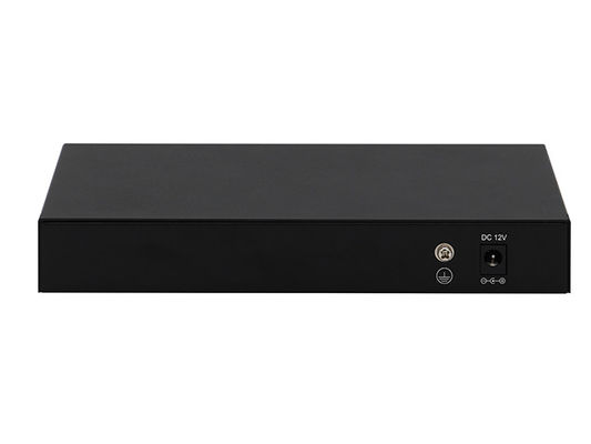 8 puertos 2.5G Switch de red no administrado 10G Fibra DC12V velocidad de adaptación automática sin ventilador