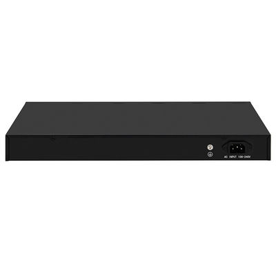 16 puertos 2.5G Ethernet Switch con 10G Uplinks de fibra no administrado sin ventilador AC alimentado