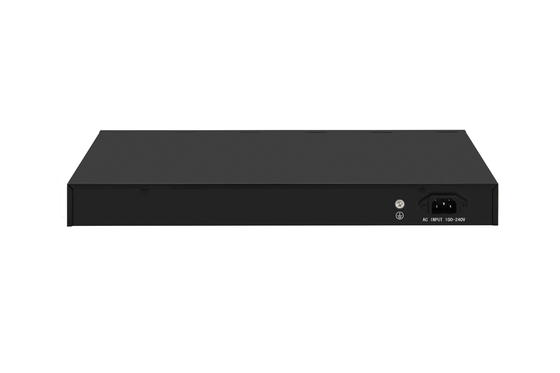 24 Puerto de intercambio de red 100M/1G/2.5G Ethernet 1G/2.5G/10G Fibra no gestionada con FAN