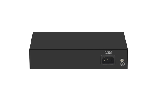 6 puertos de red POE Interruptor de 48V con 100Mbps Puertos IEEE 802.3 con interruptor de red