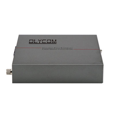 Convertidor de medios PoE con LFPT Ethernet rápido Fibra de modo único 30W Ingreso de presupuesto DC48V